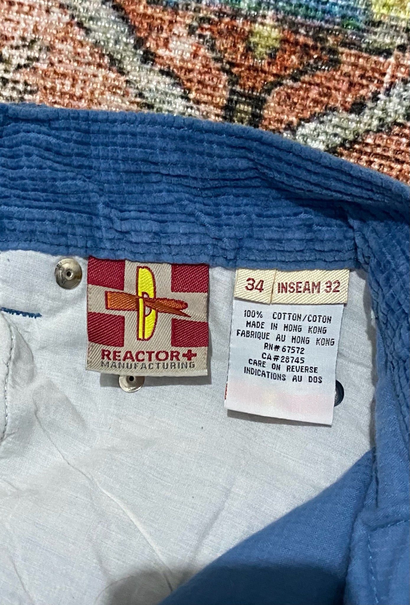 Reactor+ Waffle Denim (44A x 42L)