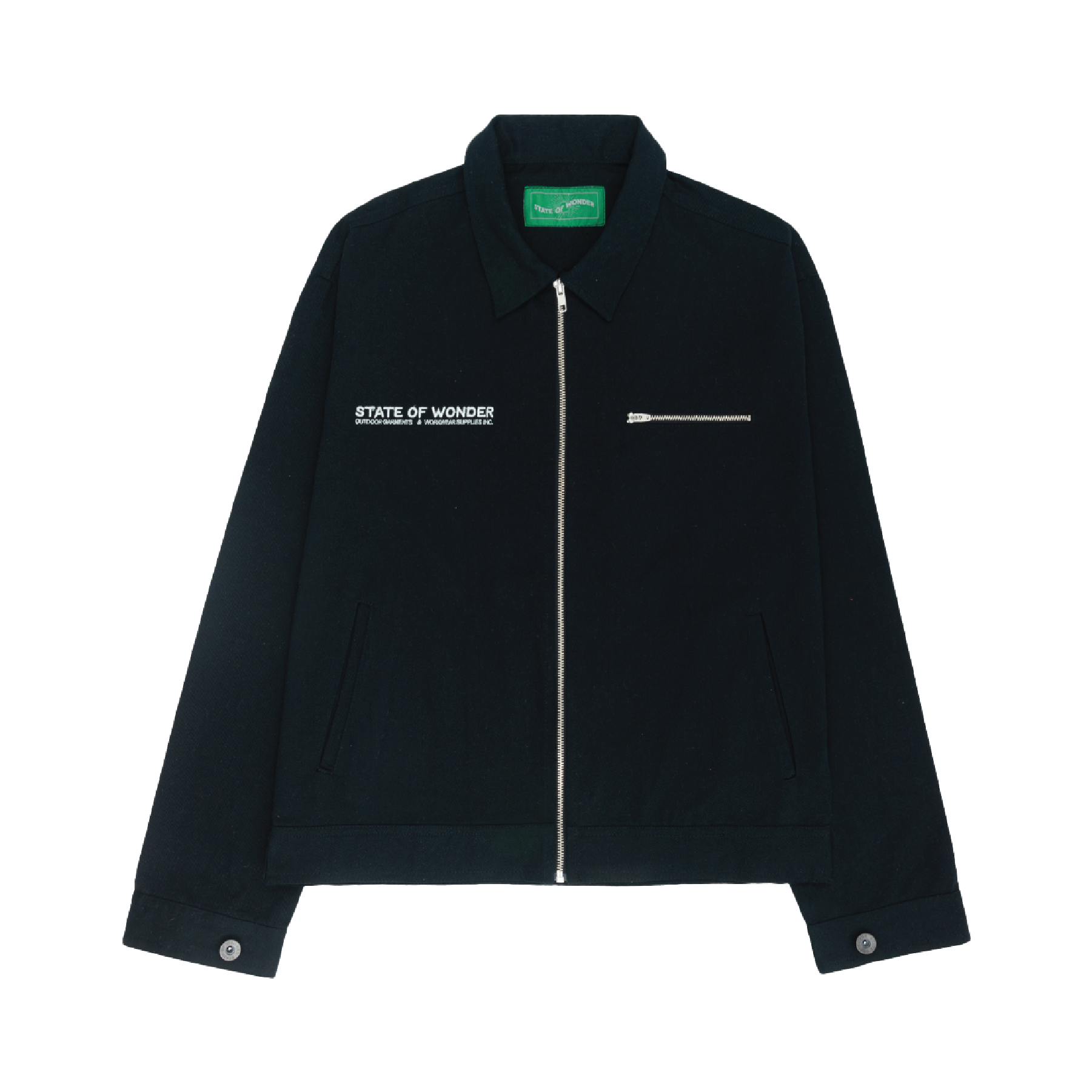 Cropped Workwear Jacket – STATE OF WONDER (SOW)