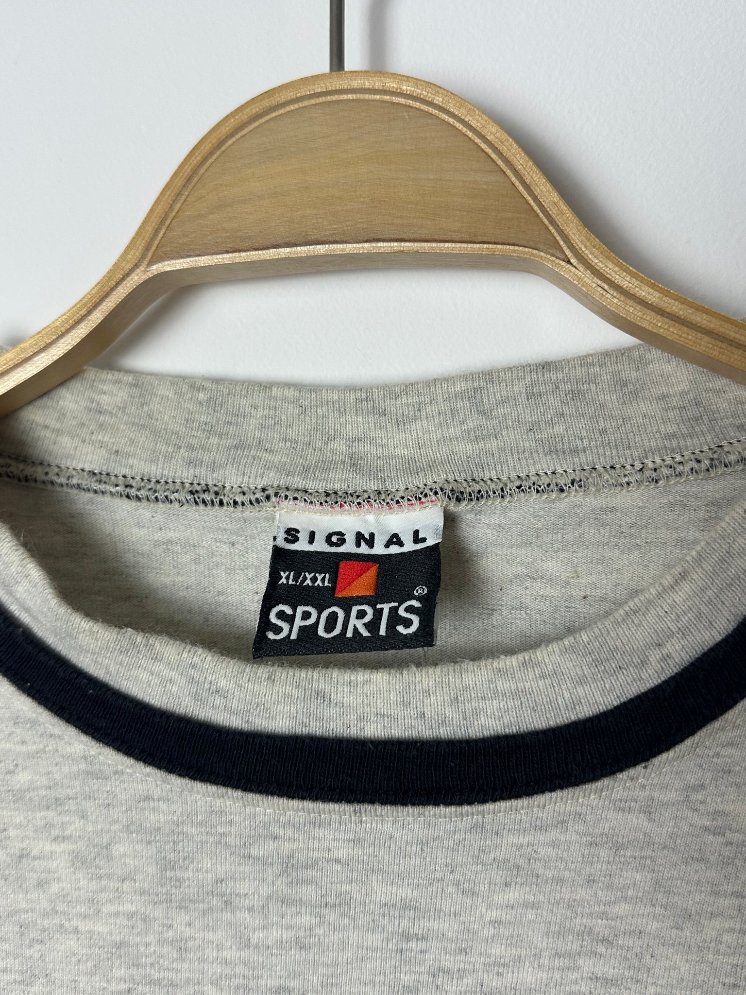 Ricki Lake Grey Ringer T (XL/XXL)