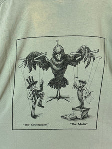 Birds Aren't Real Political Sunfaded T (XL)