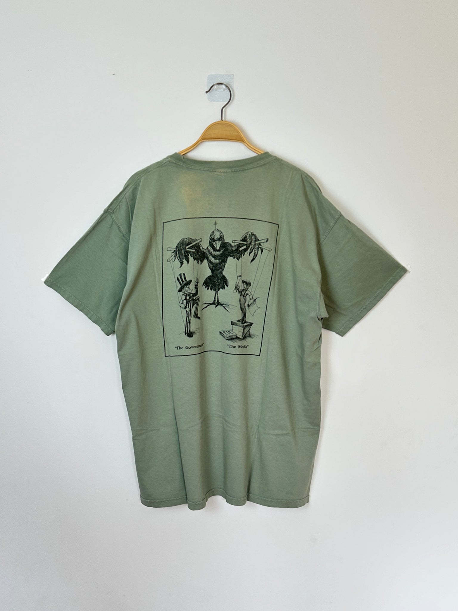 Birds Aren't Real Political Sunfaded T (XL)