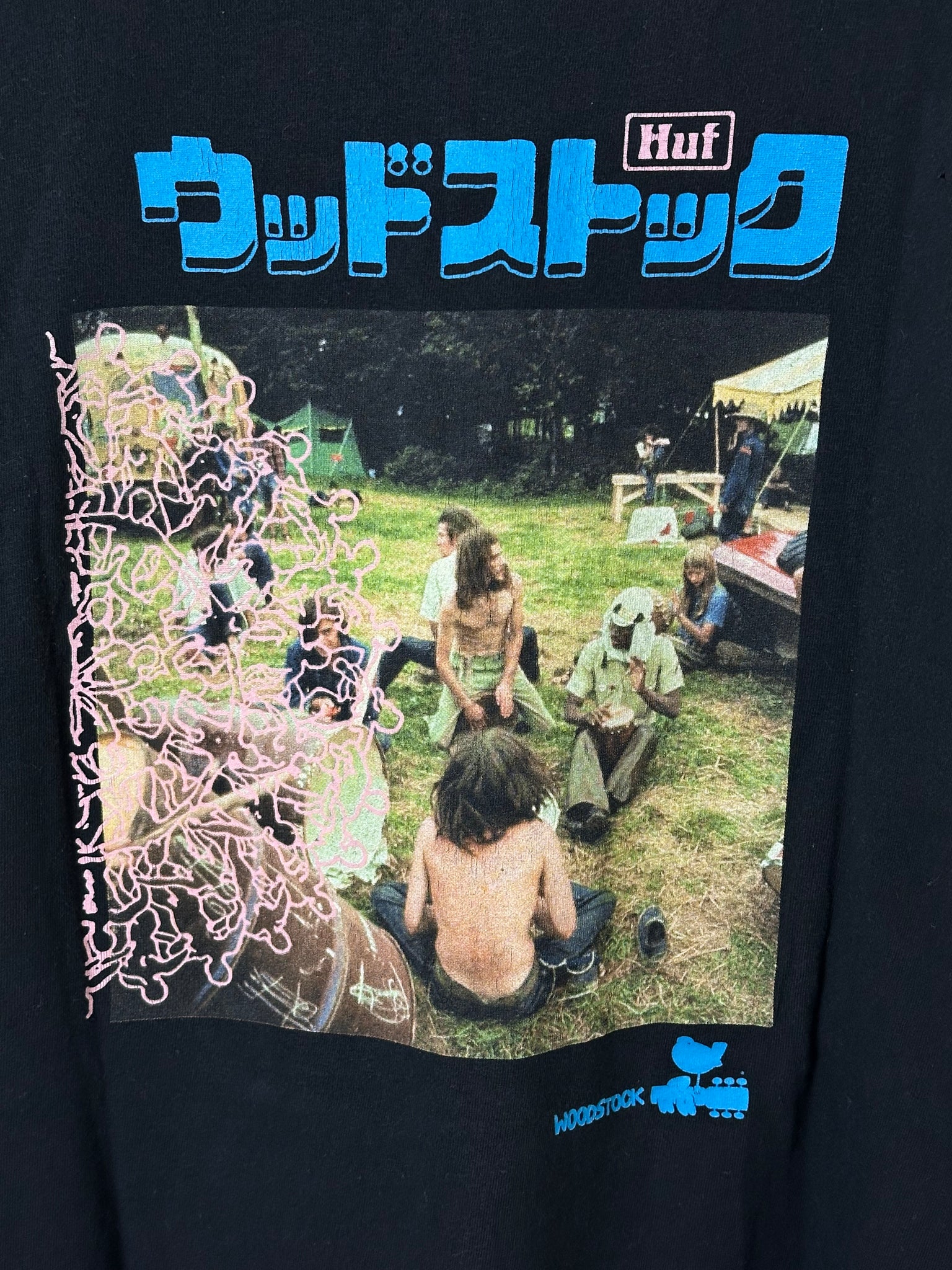 HUF x Woodstock T (XL)