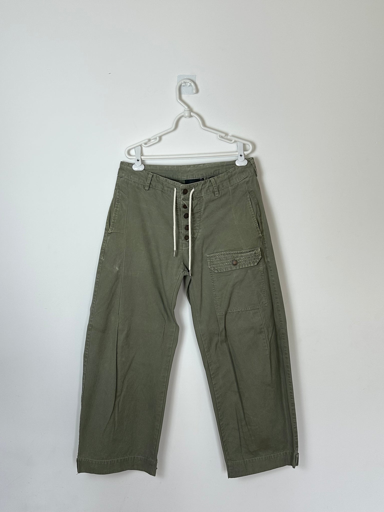 Fried Rice NYC 'Sashiko' Wide Leg Pants (OS)