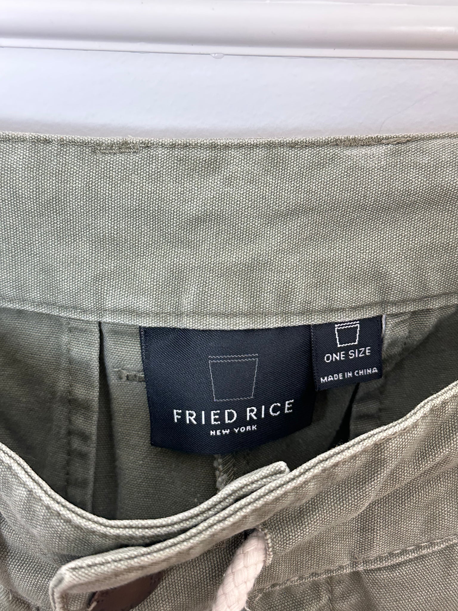 Fried Rice NYC 'Sashiko' Wide Leg Pants (OS)