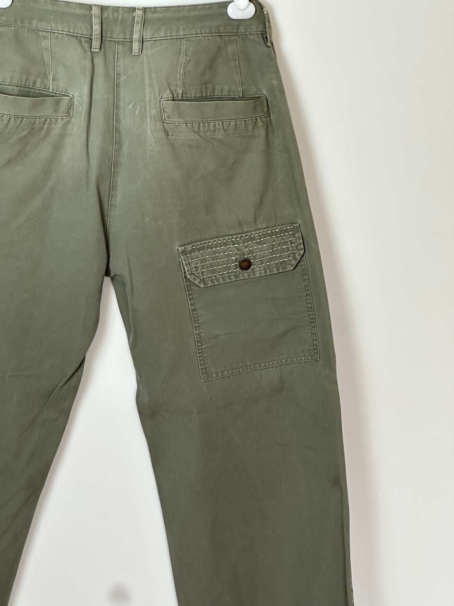 Fried Rice NYC 'Sashiko' Wide Leg Pants (OS)