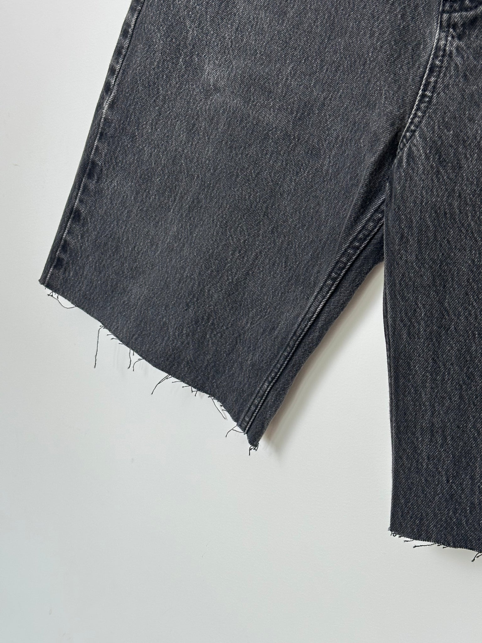 Black Trimmed Afends Jorts (42)