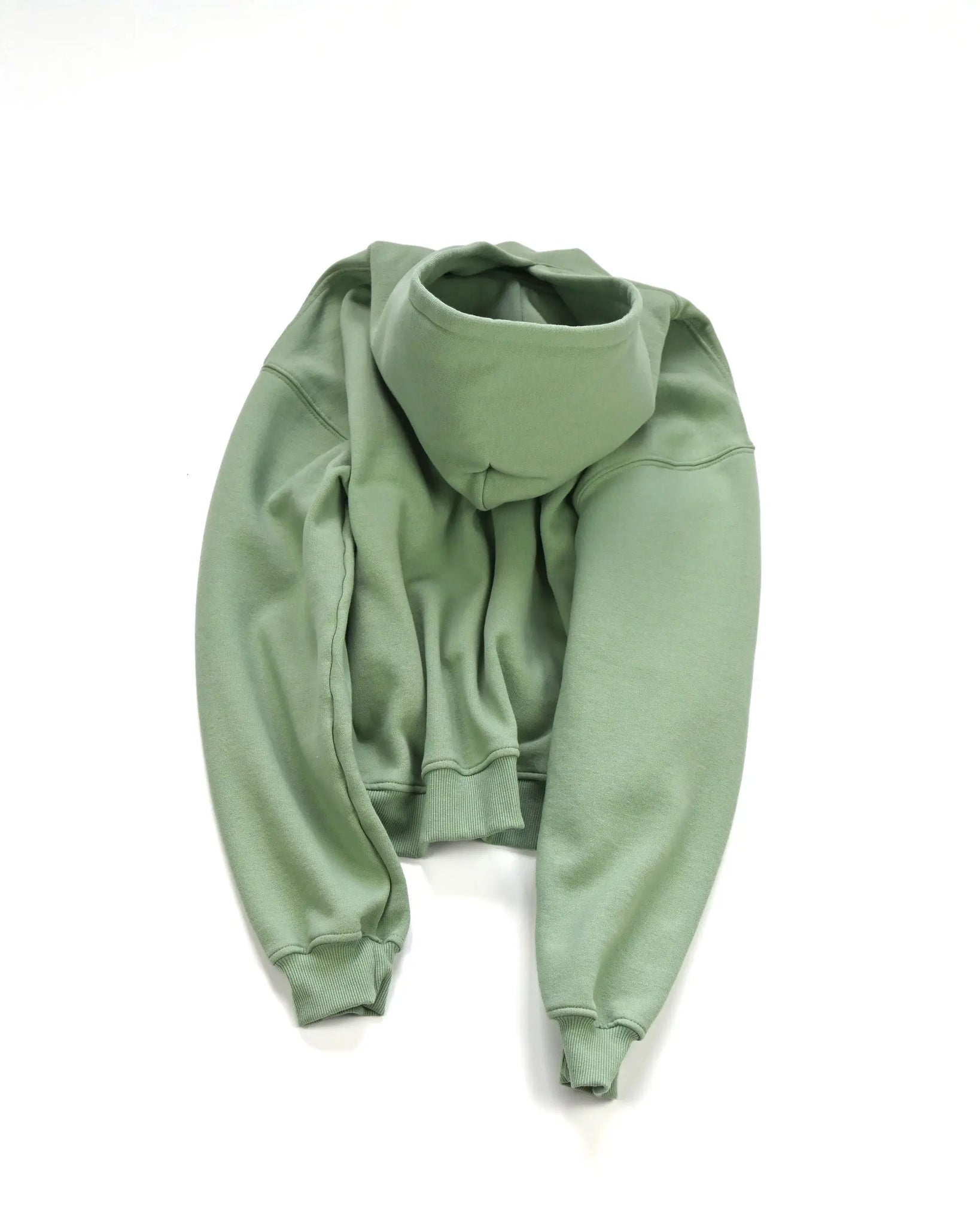 Moss Boxy Hoodie